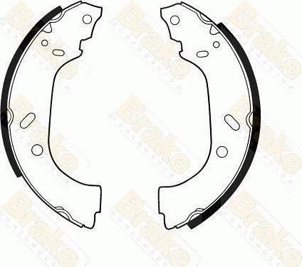 Brake Engineering SH2488 - Əyləc Başlığı Dəsti furqanavto.az