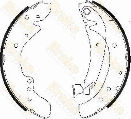 Brake Engineering SH2487 - Əyləc Başlığı Dəsti furqanavto.az