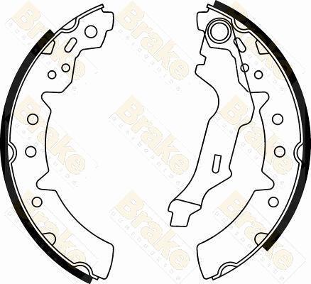 Brake Engineering SH2554 - Əyləc Başlığı Dəsti furqanavto.az