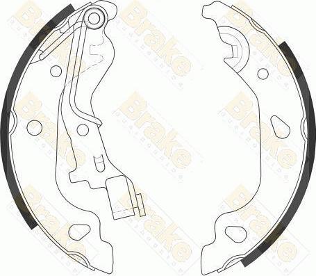 Brake Engineering SH2557 - Əyləc Başlığı Dəsti furqanavto.az