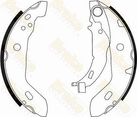 Brake Engineering SH2511 - Əyləc Başlığı Dəsti furqanavto.az