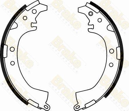 Brake Engineering SH2532 - Əyləc Başlığı Dəsti furqanavto.az