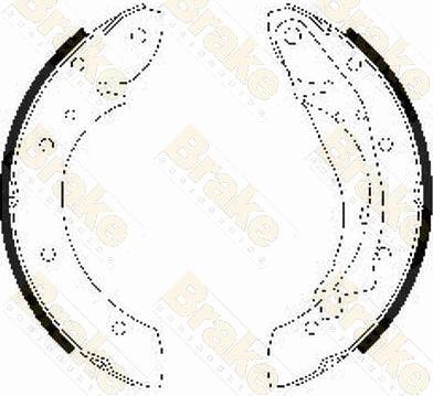 Brake Engineering SH2526 - Əyləc Başlığı Dəsti furqanavto.az