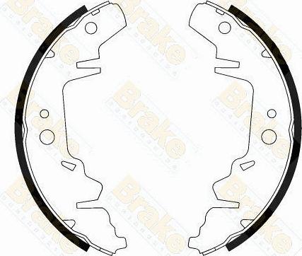 Brake Engineering SH2527 - Əyləc Başlığı Dəsti furqanavto.az