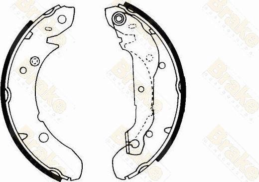 Brake Engineering SH2152 - Əyləc Başlığı Dəsti furqanavto.az