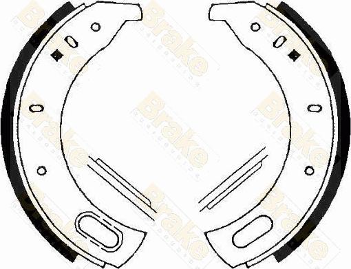 Brake Engineering SH2107 - Əyləc Başlığı Dəsti furqanavto.az