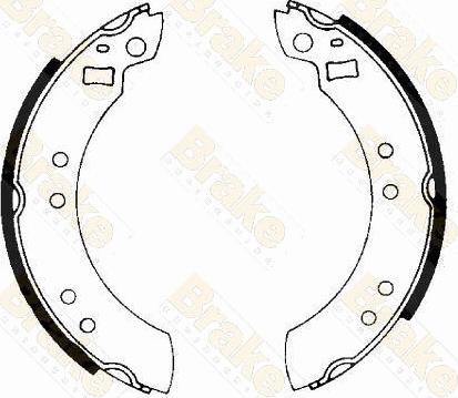 Brake Engineering SH2124 - Əyləc Başlığı Dəsti furqanavto.az