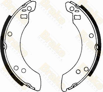 Brake Engineering SH2125 - Əyləc Başlığı Dəsti furqanavto.az