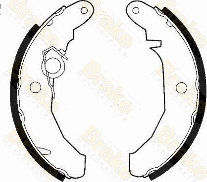 Brake Engineering SH2179 - Əyləc Başlığı Dəsti furqanavto.az