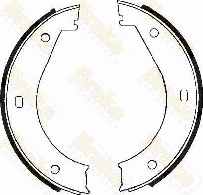 Brake Engineering SH2300 - Əyləc başlığı dəsti, dayanacaq əyləci furqanavto.az