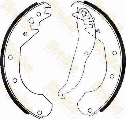 Brake Engineering SH2211 - Əyləc Başlığı Dəsti furqanavto.az