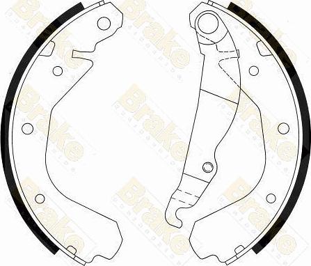 Brake Engineering SH2212 - Əyləc Başlığı Dəsti furqanavto.az