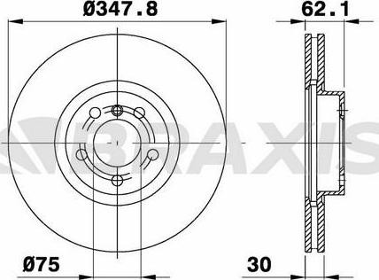 DJ Parts BD2128 - Əyləc Diski furqanavto.az