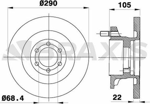 Zimmermann 230.6239.00 - Əyləc Diski furqanavto.az