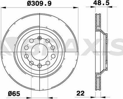 Braxis AE0531 - Əyləc Diski furqanavto.az