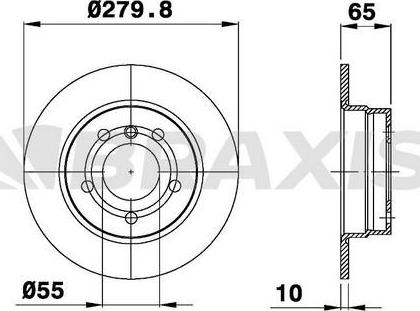 Trucktec Automotive 08.34.121 - Əyləc Diski furqanavto.az