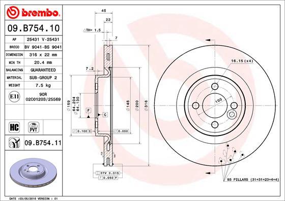 Breco BS 9041 - Əyləc Diski furqanavto.az