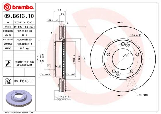 Breco BS 8971 - Əyləc Diski furqanavto.az