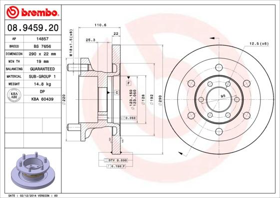 Breco BS 7656 - Əyləc Diski furqanavto.az