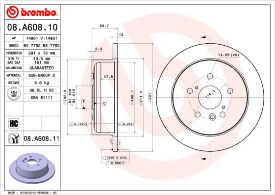 Breco BS 7752 - Əyləc Diski furqanavto.az