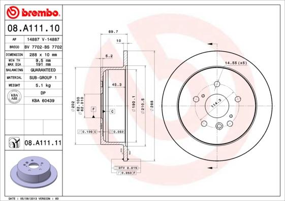 Breco BS 7702 - Əyləc Diski furqanavto.az