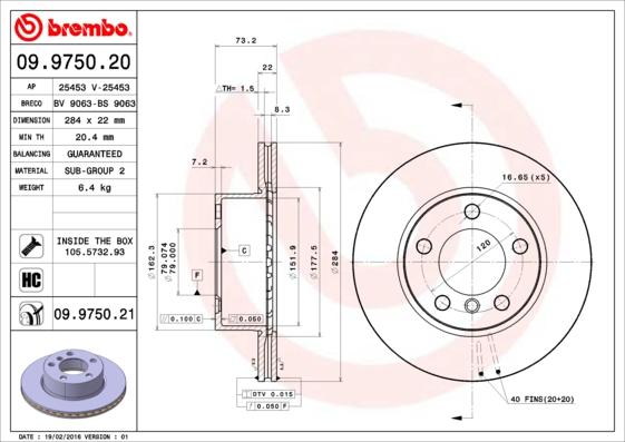 Breco BV 9063 - Əyləc Diski furqanavto.az