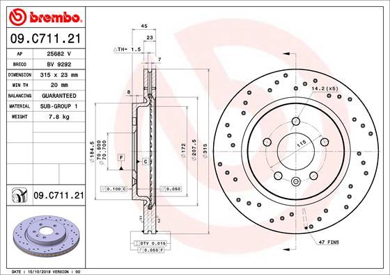 Breco BV 9292 - Əyləc Diski furqanavto.az