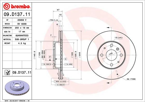 Breco BV 9268 - Əyləc Diski furqanavto.az