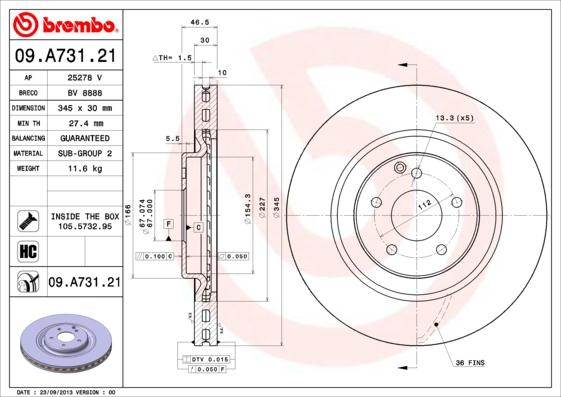 Breco BV 8888 - Əyləc Diski furqanavto.az