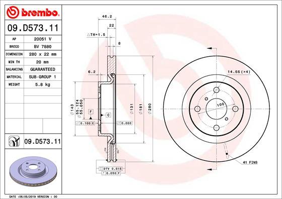 Breco BV 7880 - Əyləc Diski furqanavto.az