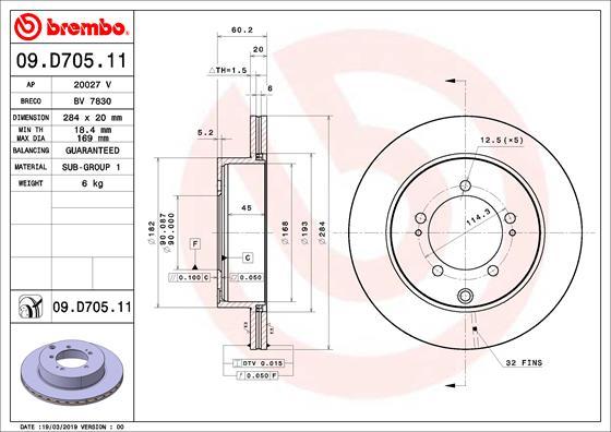 Breco BV 7830 - Əyləc Diski furqanavto.az