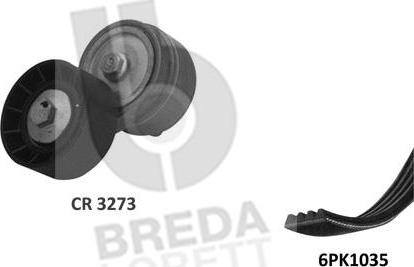 Breda Lorett KCA0031 - V-yivli kəmər dəsti furqanavto.az