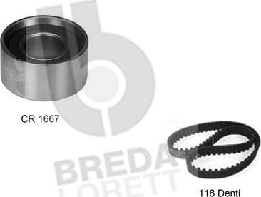 Breda Lorett KCD0268 - Vaxt kəməri dəsti furqanavto.az