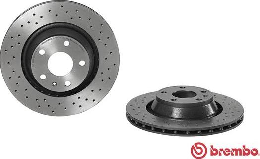 Brembo 09.9768.1X - Əyləc Diski furqanavto.az