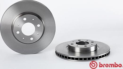 Brembo 09.5568.10 - Əyləc Diski furqanavto.az