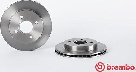 Brembo 09.5708.10 - Əyləc Diski furqanavto.az