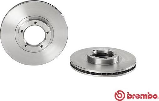 Brembo 09.6967.14 - Əyləc Diski furqanavto.az