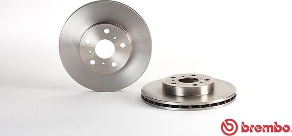 Brembo 09.6803.10 - Əyləc Diski furqanavto.az