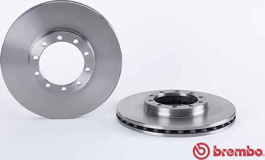 Brembo 09.6734.20 - Əyləc Diski furqanavto.az