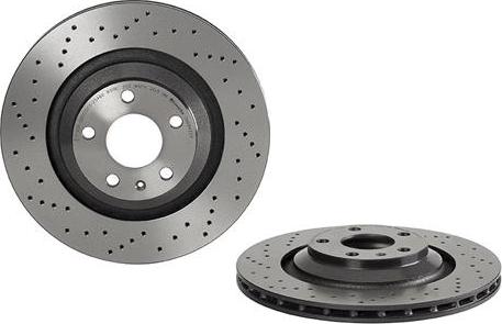 Brembo 09.8842.2X - Əyləc Diski furqanavto.az