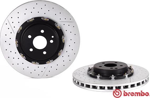 Brembo 09.8880.23 - Əyləc Diski furqanavto.az