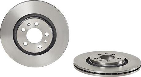 Brembo 09701210 - Əyləc Diski furqanavto.az