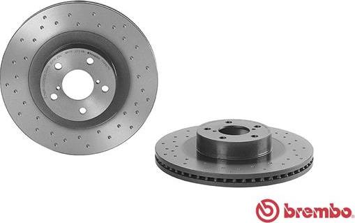 Brembo 09.A921.1X - Əyləc Diski furqanavto.az