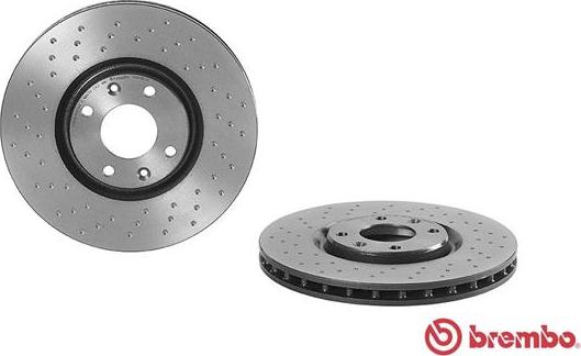 Brembo 09.A185.1X - Əyləc Diski furqanavto.az