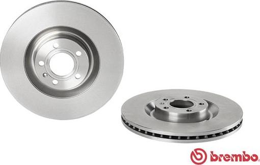 Brembo 09.A815.10 - Əyləc Diski furqanavto.az