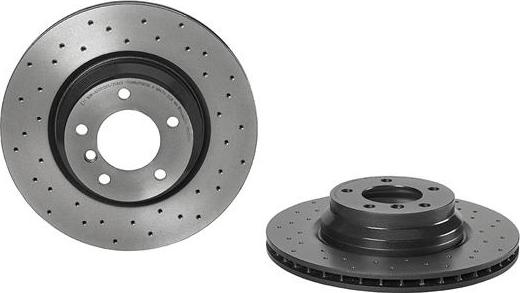 Brembo 09.A259.1X - Əyləc Diski furqanavto.az