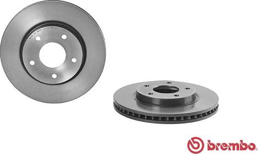 Brembo 09.B647.21 - Əyləc Diski furqanavto.az