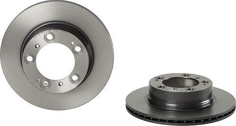 Brembo 09.D580.11 - Əyləc Diski furqanavto.az