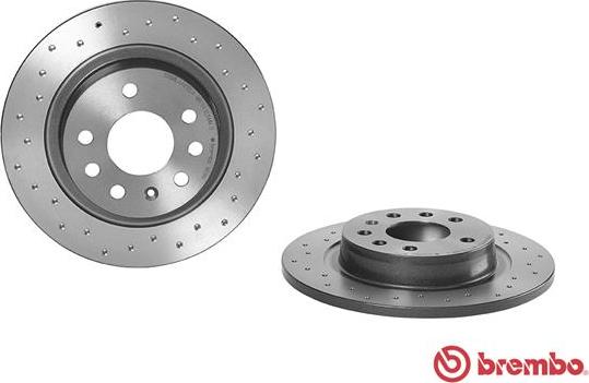 Brembo 08.9511.1X - Əyləc Diski furqanavto.az