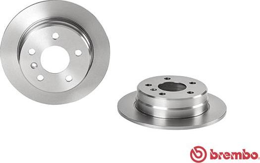 Brembo 08.9580.10 - Əyləc Diski furqanavto.az